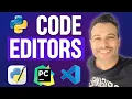 1 3 Difference Between IDE and Code Editors for Python Python Course for Beginners