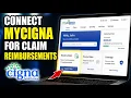 How to connect MyCigna to request claim reimbursements - Quick Tutorial
