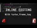 Inline Editing With turbo - frame