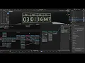Procedural timer geometry nodes Geometry Nodes Blender
