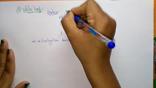 while loop in c programming Syntax Example C Programming Lec-26