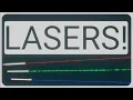 Making lasers in blender