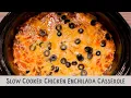 Slow Cooker Chicken Enchilada Casserole A Layered One-Pot Wonder