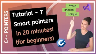 SMART POINTERS in C for beginners in 20 minutes