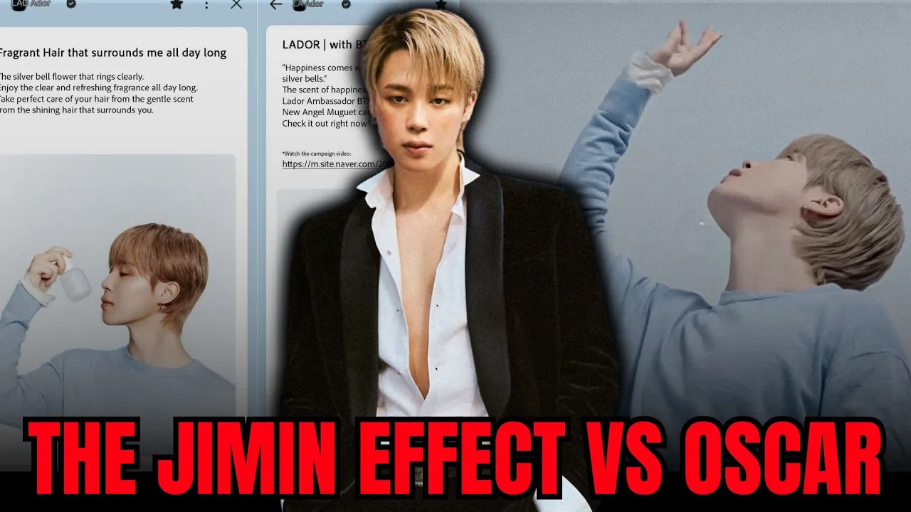 Aroma vs Oscar—Why U.S. Media Compares Jimin BTS to Hollywood Film Icons