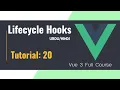 Lifecycle hooks in Vue JS Vue JS 3