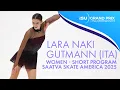 Lagu Lara Naki GUTMANN | Women Short Program | Saatva Skate America 2025 | #GPFigure