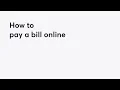 How to Pay a Bill Online with PC Money Account PC Financial