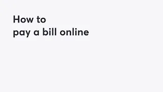 How to Pay a Bill Online with PC Money Account PC Financial