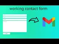 how to send mail using html css and javascript