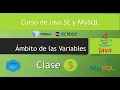 5 Curso de Java Con MySQL Ambito de las variables