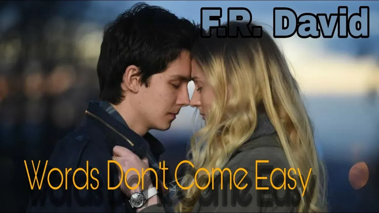 Words Don't Come Easy - F.R. David (Tradução) Time Freak