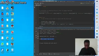How to develop an alarm clock in python programming language
