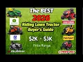 The BEST 2026 Riding Lawn Tractor Buyer s Guide