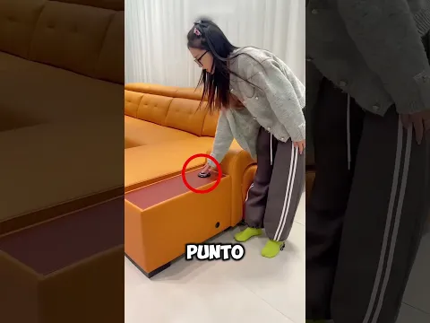 Este sofá de lujo esconde cosas increíbles 😱🛋️