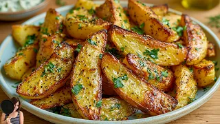 I Never Fry Potatoes Anymore❗ Crispy Garlic Butter Roasted Potatoes. 2 Easy Dinner Recipes!