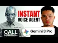 Gemini 3 Pro Instantly Builds Voice AI Agents (Insanely Good)