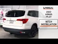 2022 Honda Pilot U-Haul Trailer Hitch Installation
