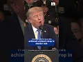 Trump claims US hasachieved a historic drop in murder rate
