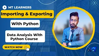 Importing and Exporting Data in Python - Tutorial
