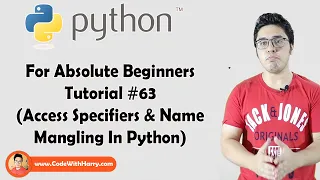 Public Private Protected Access Specifiers Python Tutorials For Absolute Beginners In Hindi