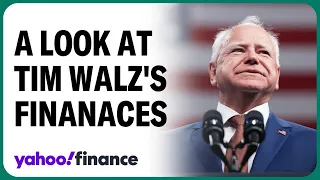How Tim Walz s finances stack up against the average American s