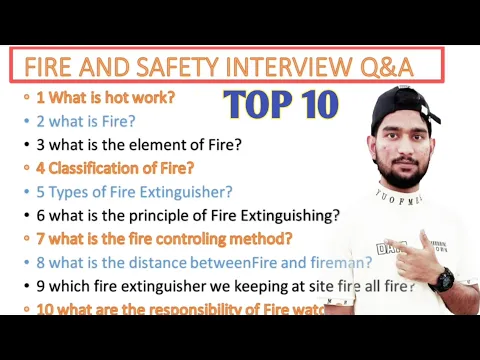 Download MP3 Fire safety interview ! fire safety interview question and answer ! safety interview question answer