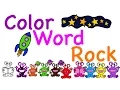 Color Word Rock Learn Your Color Words Kindergarten Sight Words