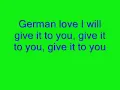 Starfucker - German Love