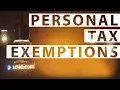 Personal Tax Exemptions Tax Tips 1040 com Bright Ideas