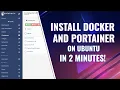 Install Docker and Portainer on Ubuntu in 2 Minutes