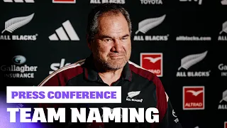 All Blacks Make Eight Changes for Second Bledisloe Test | Press Conference (Sydney)