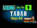 Lagu TABAH Dayu AG KARAOKE Nada PRIA