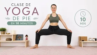 Yoga en 10 minutos de Pie