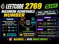 LeetCode 2769 - Find the Maximum Achievable Number Easy Math Solution C