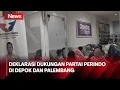 Deklarasi Dukungan Partai Perindo di Depok dan Palembang