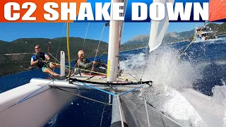 Sailing the C2 a lap with Alastair   Multi Cam