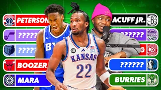 We Did Our First 2026 NBA Mock Draft