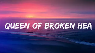 Download blackbear - queen of broken hearts (Lyrics) Lyrics Video MP3