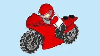 LEGO 952203 Instructions | City | Sam Speedster's Motorcycle | Magazine Gift