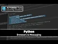 Python - Browsers and Messaging