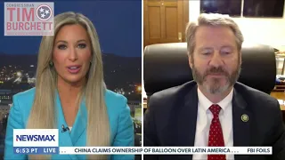 Rep Burchett joins Jenn Pellegrino discuss the Oversight hearing on the southern border
