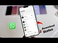How to download WhatsApp Status in iPhone || Save WhatsApp Status Videos in iOS