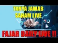 Analisa tanya jawab saham LIVE 20-12-25