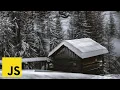 How to create snow fall effect using javascript