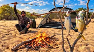 SOLO RAW CAMPING – No Food, No Help, No Way Out