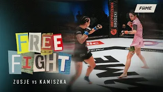 free fight zusje vs kamiszka fame 9