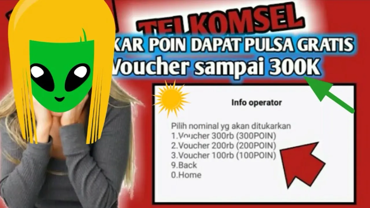 cara tukar poin Telkomsel jadi pulsa terbaru. 