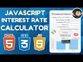 Build a Javascript Compound Interest Calculator