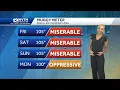 Dangerous heat levels has prompted heat advisories